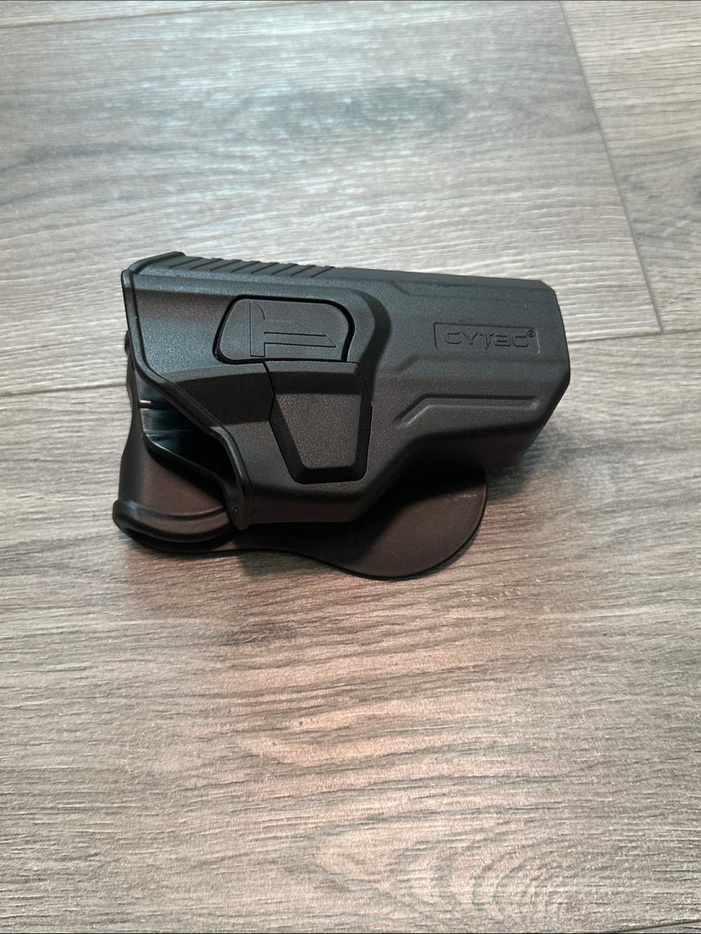 CYTAC OWB Retention Paddle Holster Black Polymer